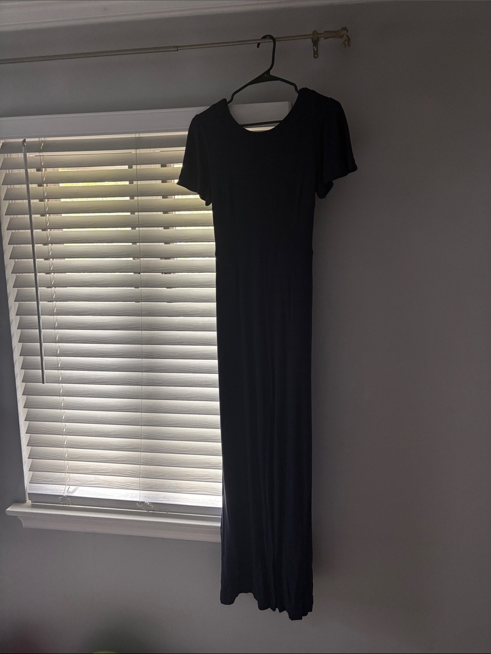 Boden navy blue Maxi Jumpsuit with Short Sleeves